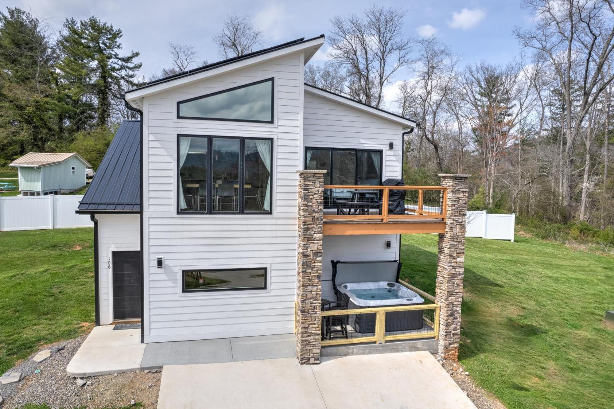 Mon Tresor, Modern Mountain Views With Deck Villa Weaverville Exterior foto