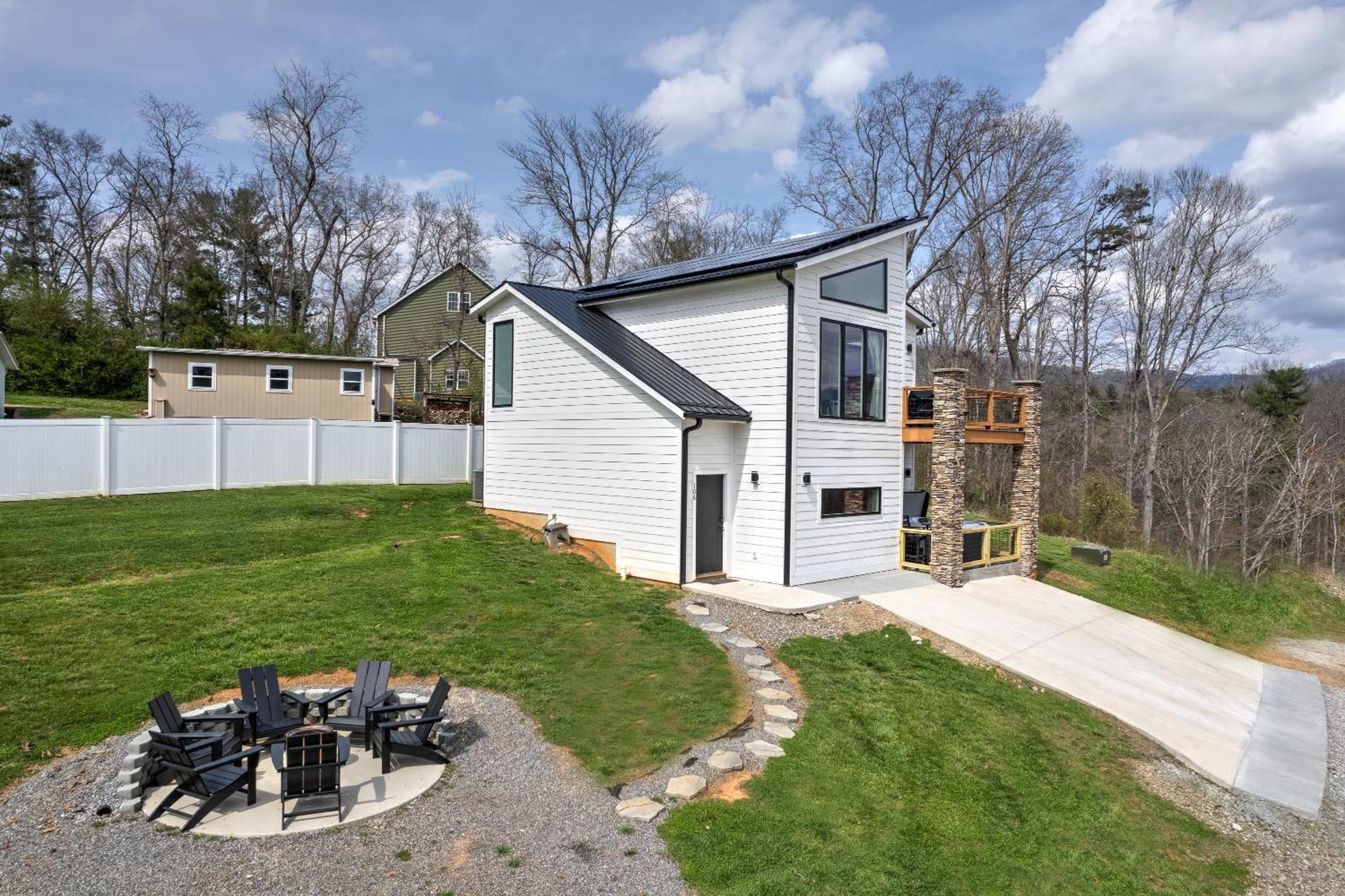 Mon Tresor, Modern Mountain Views With Deck Villa Weaverville Exterior foto