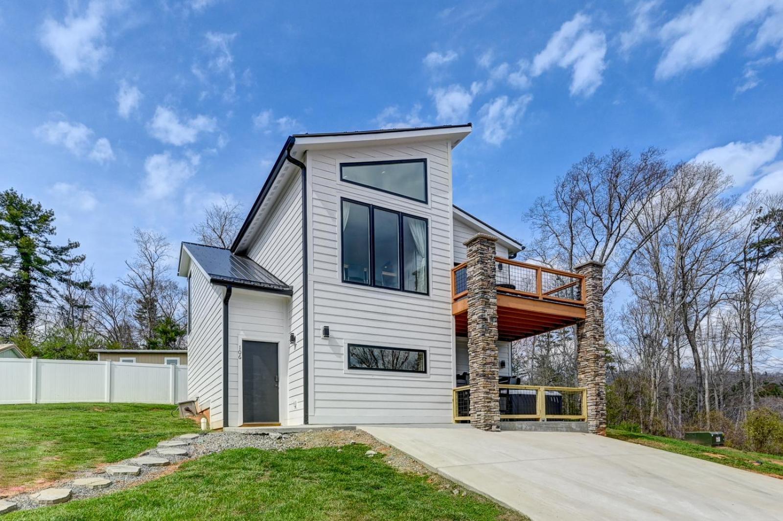Mon Tresor, Modern Mountain Views With Deck Villa Weaverville Exterior foto